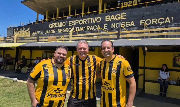 Afonso Hamm anuncia R$ 500 mil para o CT do Grêmio Esportivo Bagé