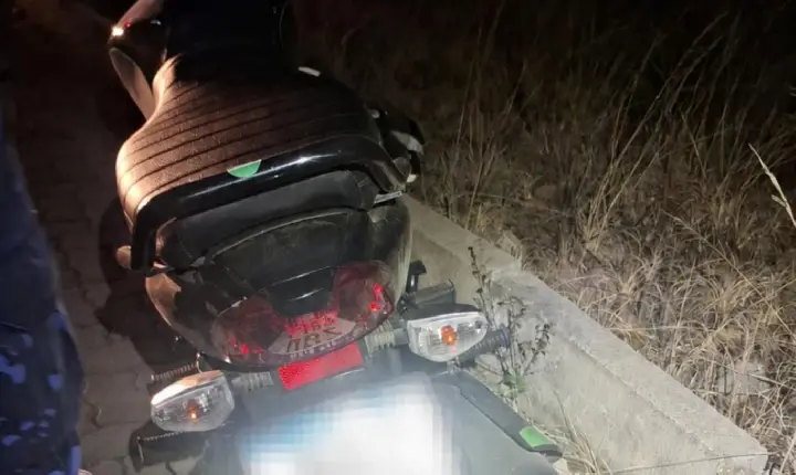 Guarda Civil Municipal recupera moto furtada e abandonada na BR-153