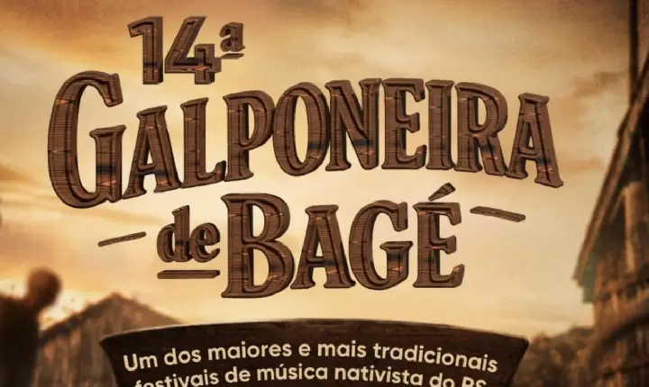 Inscrições para  14ª Galponeira de Bagé encerram no próximo domingo