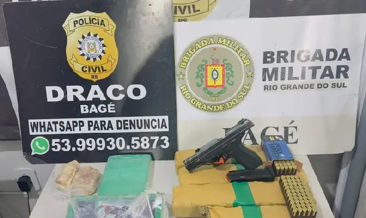 Polícia Civil deflagra Operação Breakpoint contra tráfico e organização criminosa na zona norte de Bagé