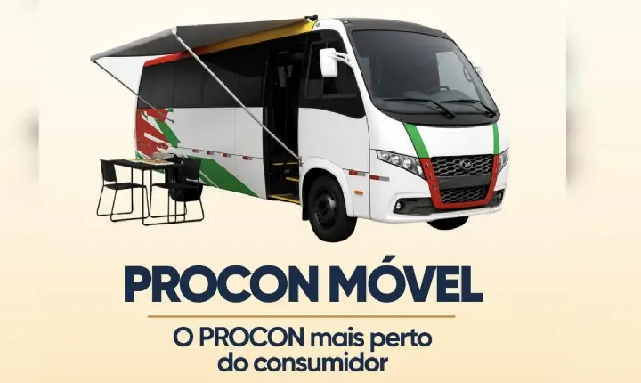 Procon móvel vai atender na Praça do Coreto nesta quarta e quinta-feira