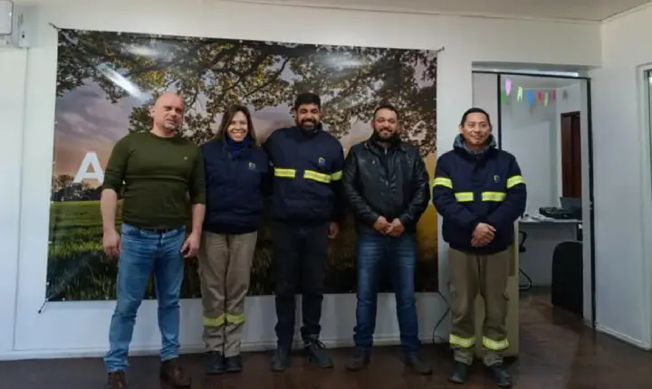 Secretaria de Agropecuária de Candiota avalia parceria com a Pampa Sul Energia