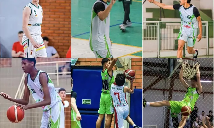 Seis atletas do BBC foram convocados para o Observatório das Seleções Gaúchas de Seleção