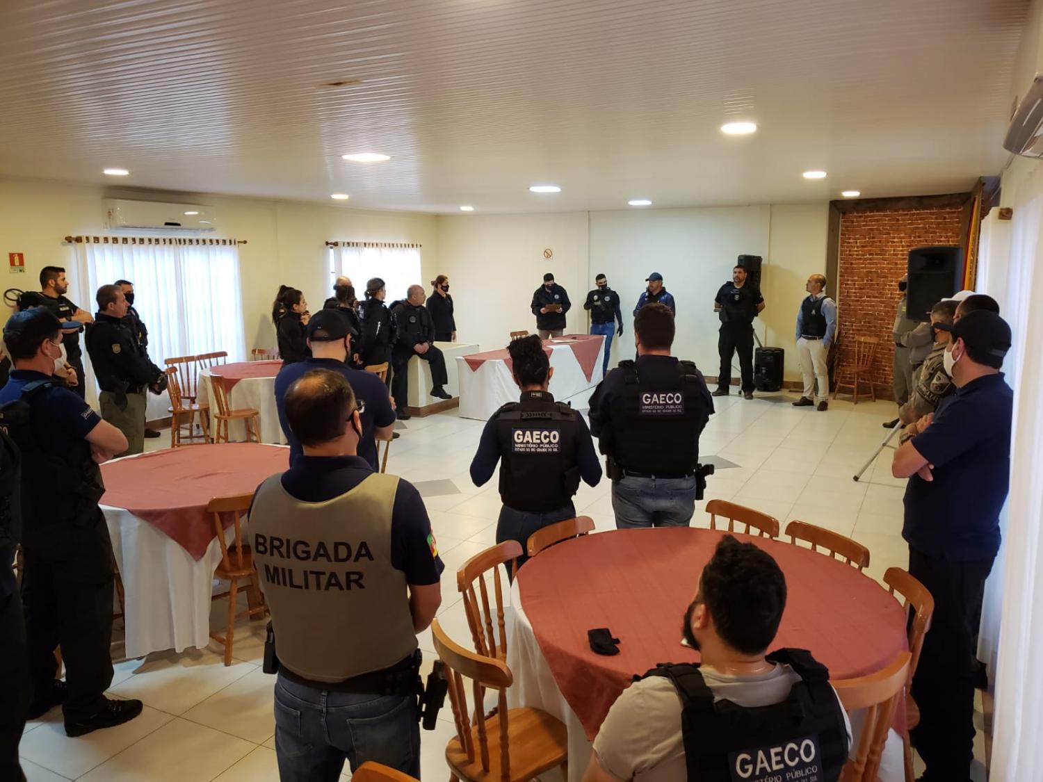 Policia Civil, Ministério Público e Brigada Militar deflagram a Operação Mercúrio em Lavras do Sul, Bagé e Porto Alegre