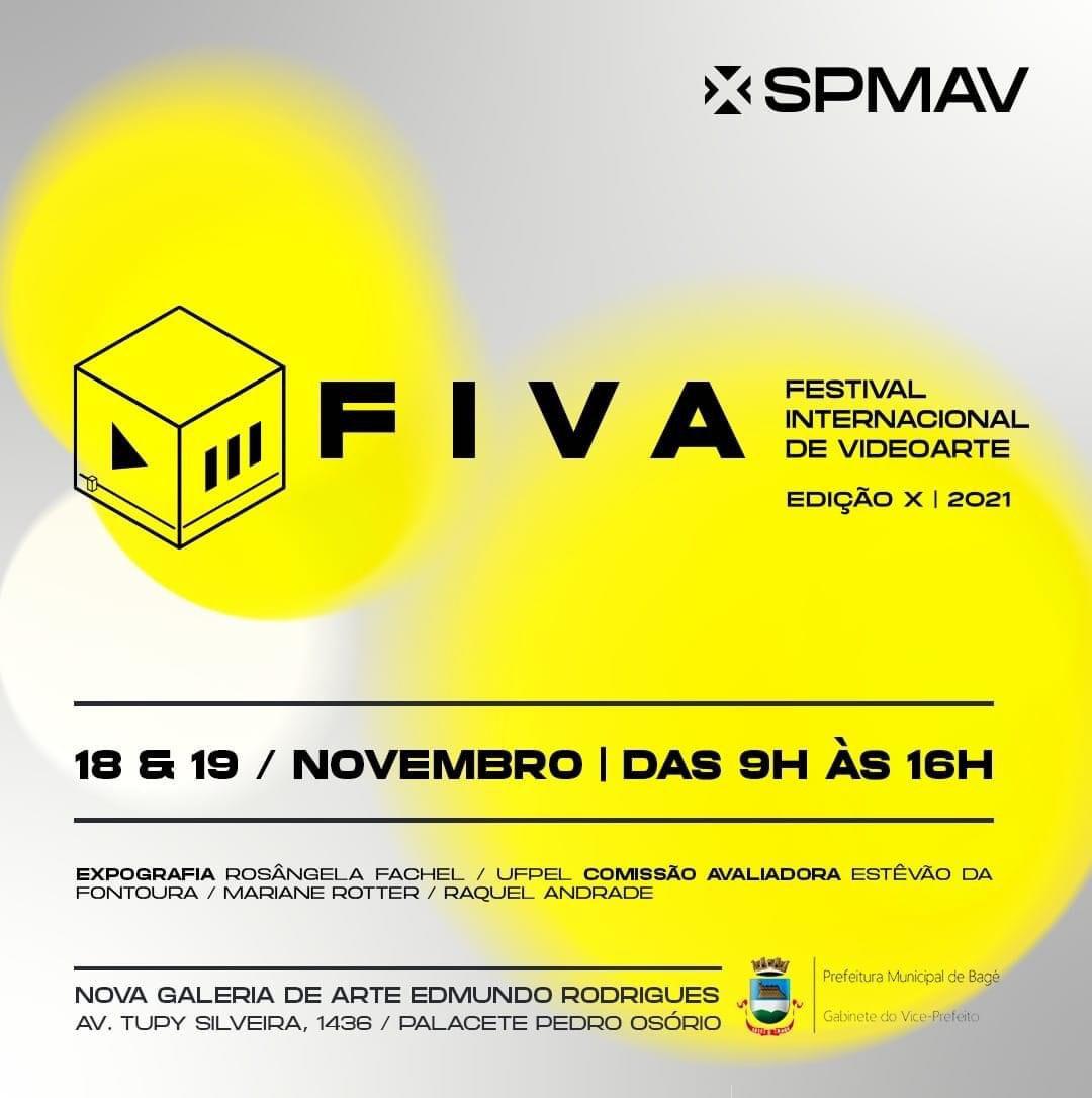 Mostra Audiovisual do 3° Festival Internacional de Videoarte SPMAV - FIVA SPMAV 2021