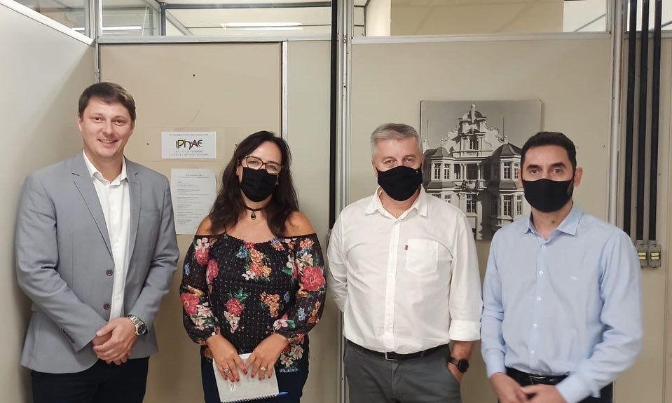 Secretário João Schardosim realiza agenda em Porto Alegre relacionada à preservação do patrimônio histórico de Bagé