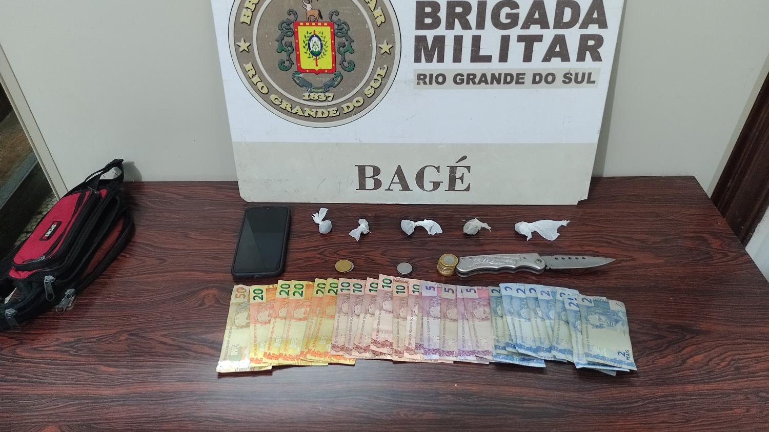 BAGÉ - Prisão por tráfico de drogas no Habitar Brasil
