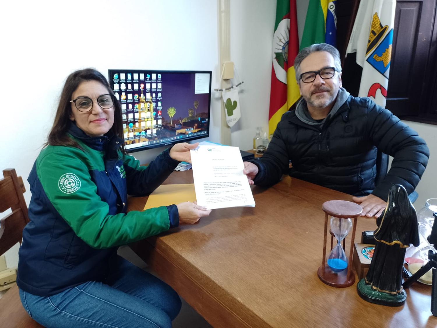 Programa Praças Conectadas avança e qualifica sinal de wi-fi livre em Bagé