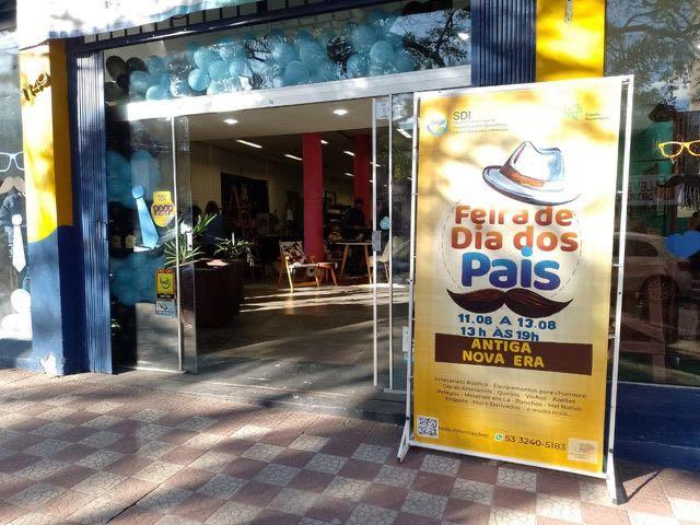 Feira de dia dos Pais é vitrine para empreendedores locais