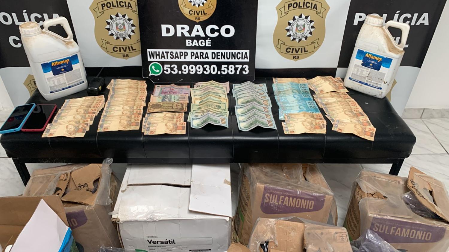 Polícia civil deflagra operação DINAR