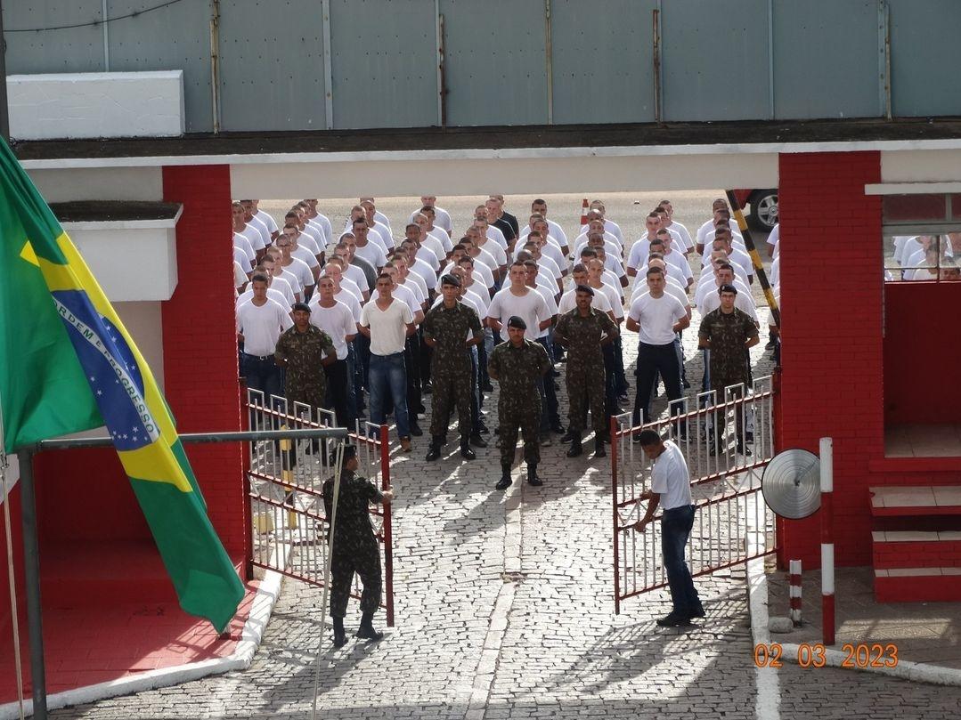 3⁰ RC Mec realiza incorporação de contingente 2023