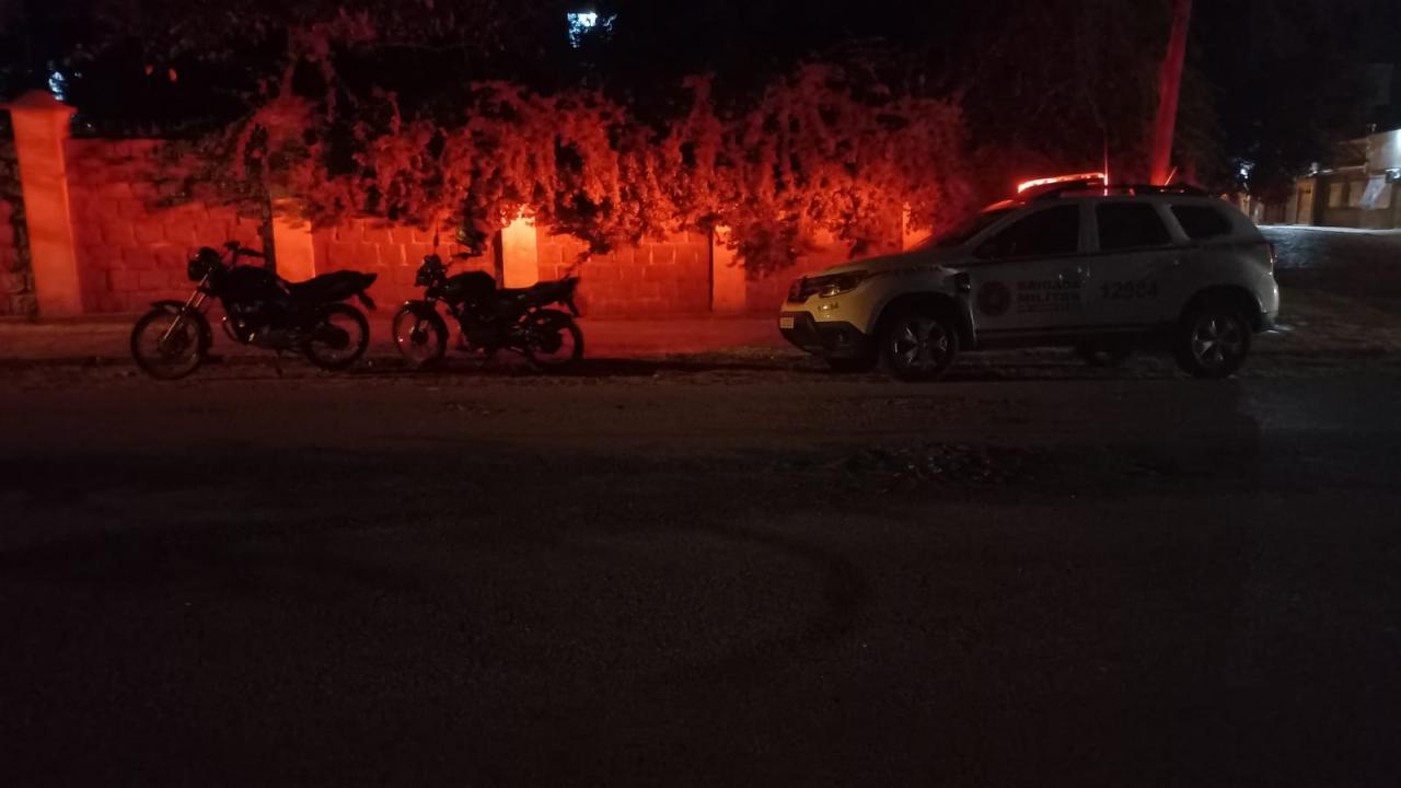 Acidente entre duas motos na Marechal Floriano
