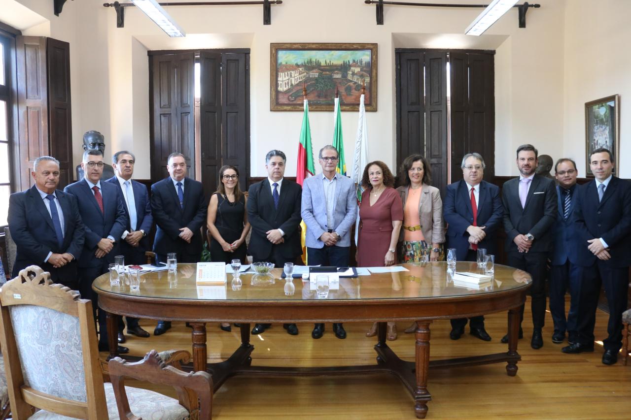 Comitiva do TJRS visita Bagé