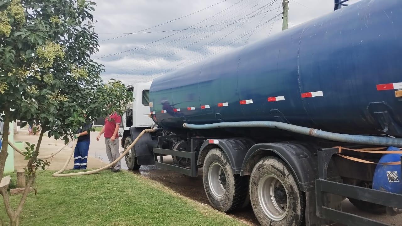 DAEB intensifica uso de caminhão-pipa e realiza novas ações no Ivo Ferronato