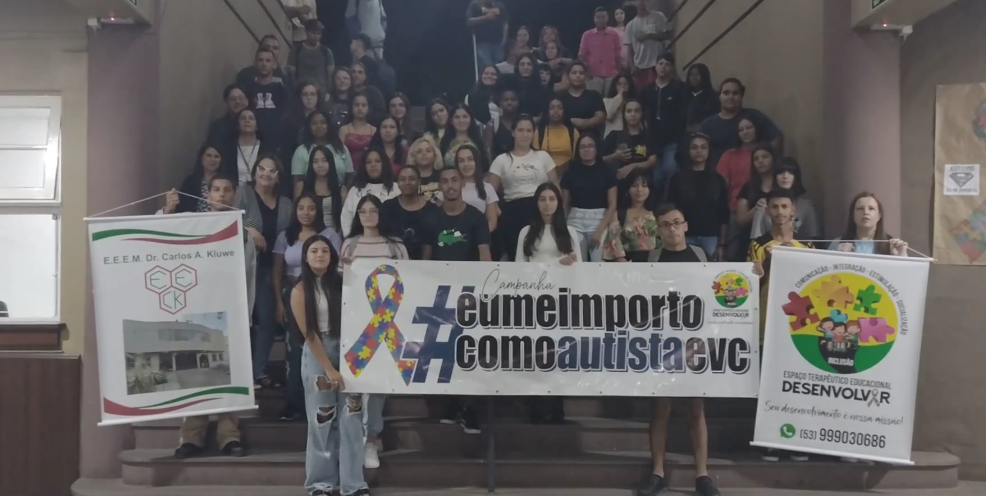 Campanha sobre Autismo iniciada em Bagé ganha apoio de apresentador da Rede Globo