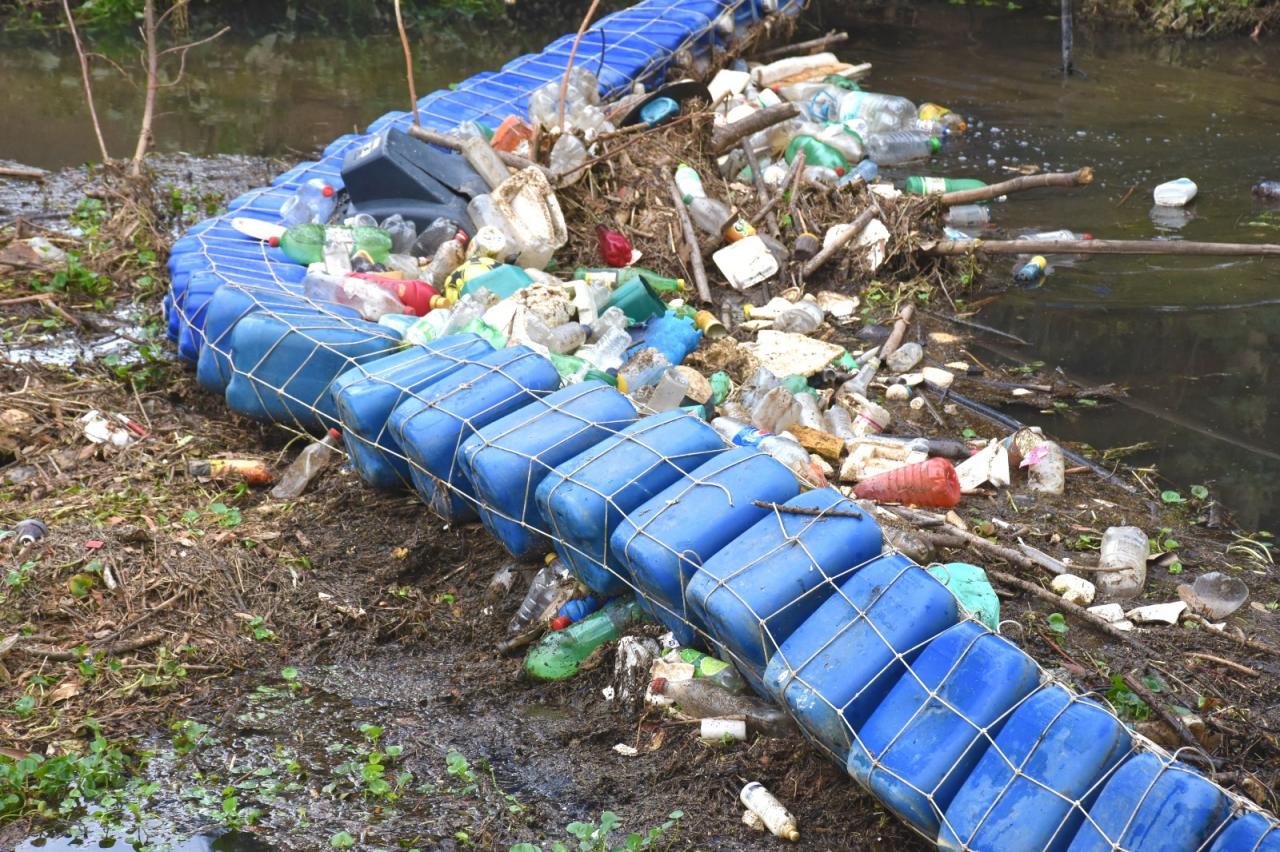 Daeb realiza limpeza de ecobarreiras
