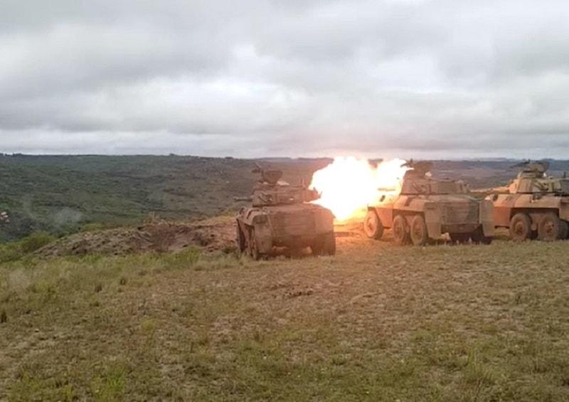 3º Batalhão Logístico realiza exercício de Tiro Técnico de Blindados