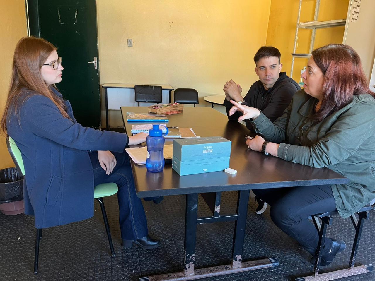 CAPS I recebe visita de vereadores após retorno do serviço de fonoaudiologia