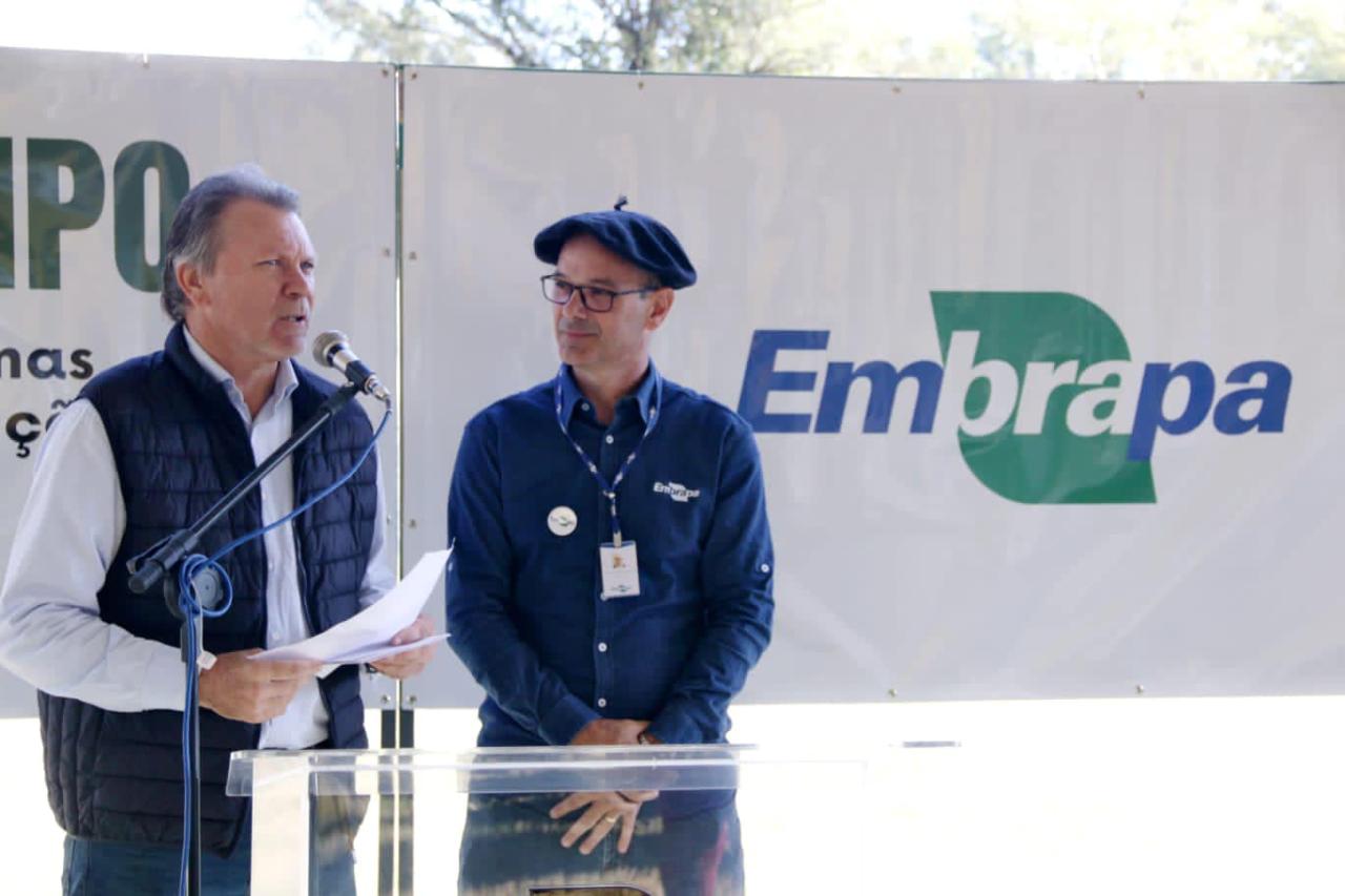 Em evento da Embrapa, Afonso Hamm anuncia emenda parlamentar para a instituição