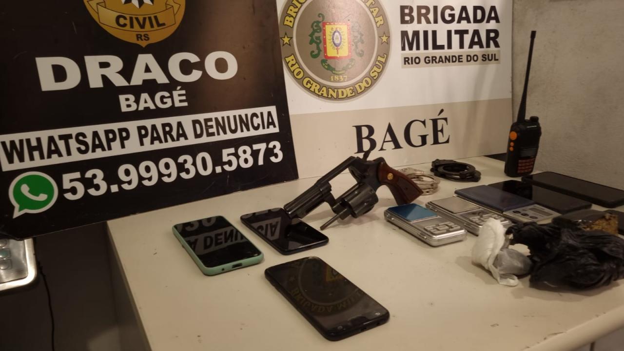Homens acusados de tentativa de latrocínio são presos em Bagé