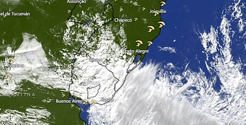 Governo do RS e Inmet emitem alertas para chuva intensa devido a novo ciclone extratropical