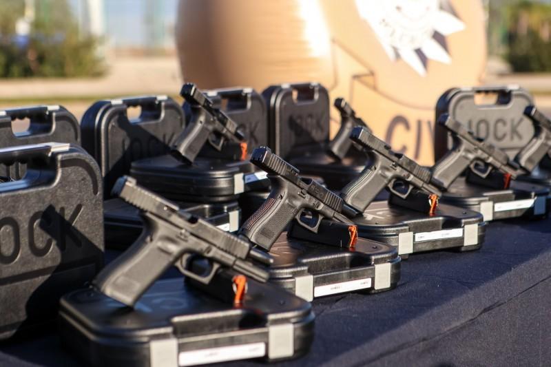 Polícia Civil do RS recebe 3,151 pistolas do governo do estado