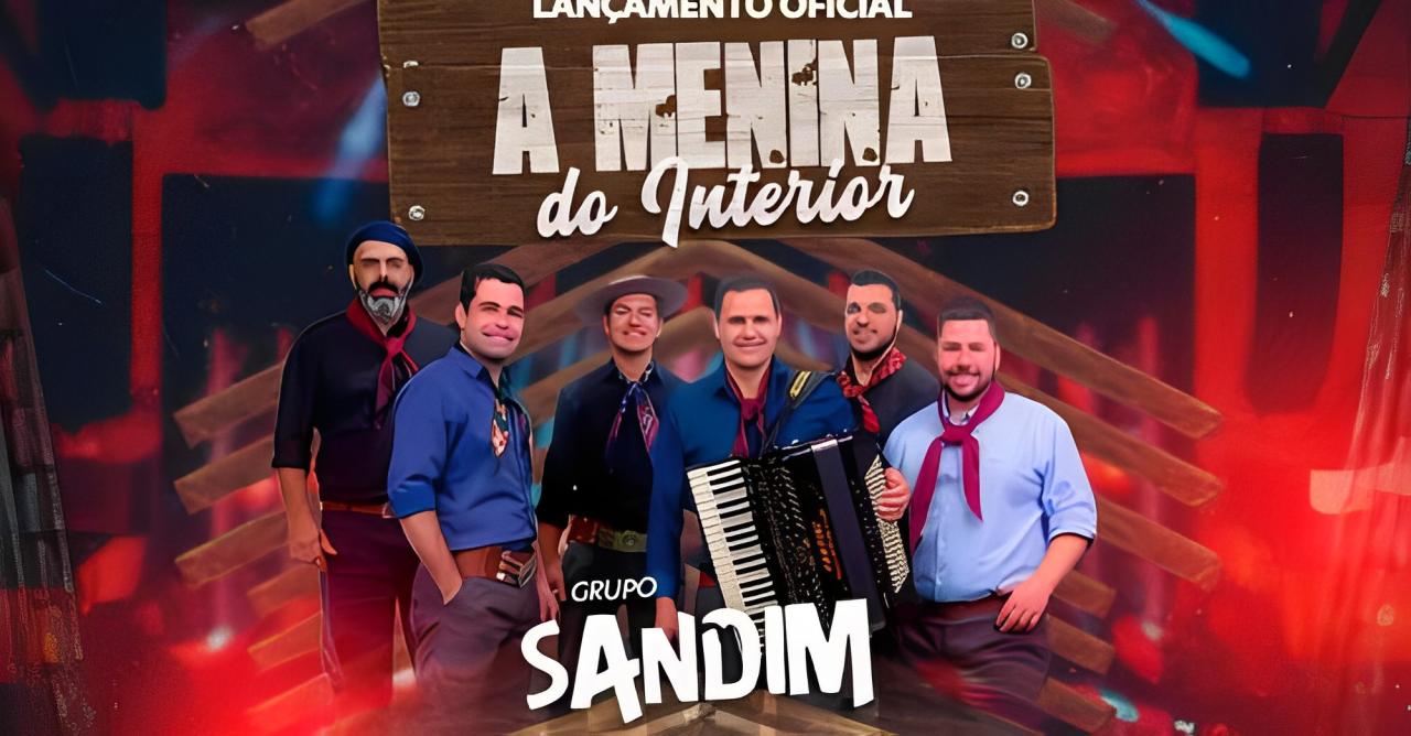 Grupo Sandim lançou música e clipe novo no sábado em Bagé