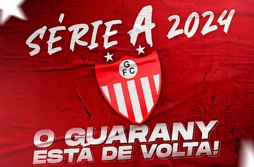 Guarany usa as redes sociais para comemorar o retorno a Série A do campeonato Gaúcho