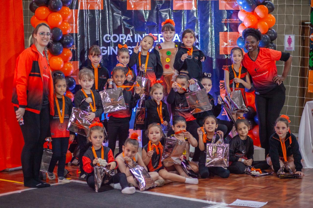 Copa Interna de Ginástica Rítmica é realizada em Bagé