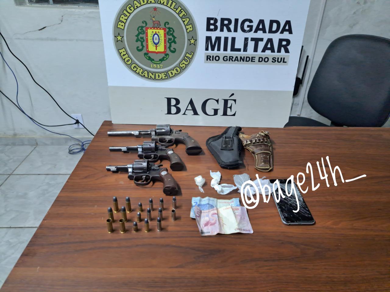 Ostentação de armas em redes sociais acaba em prisão em flagrante