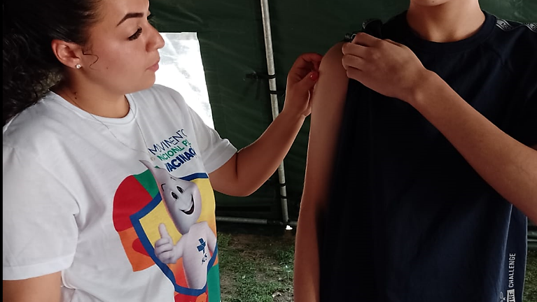 Campanha de Multivacinação aplicou quase 200 doses de imunizantes no sábado