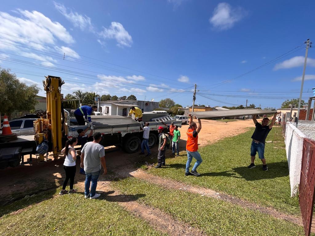 Prefeitura quer coibir vendas de telhas doadas