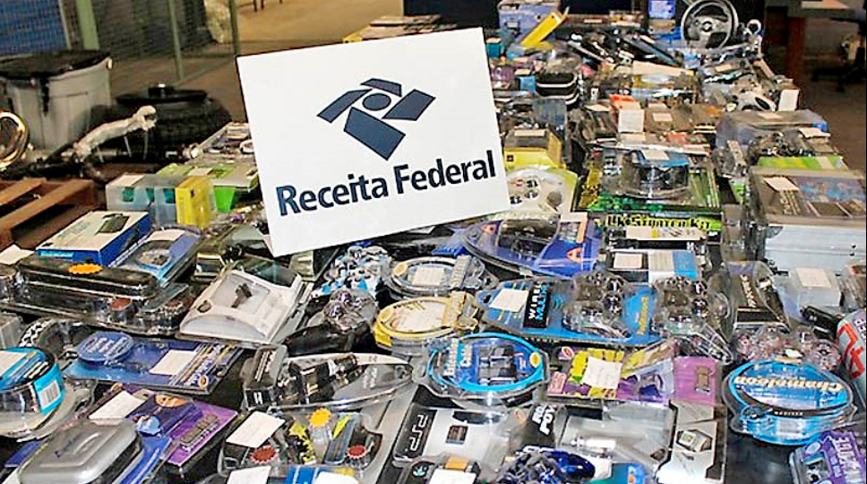 Receita Federal realiza leilão virtual com 214 lotes