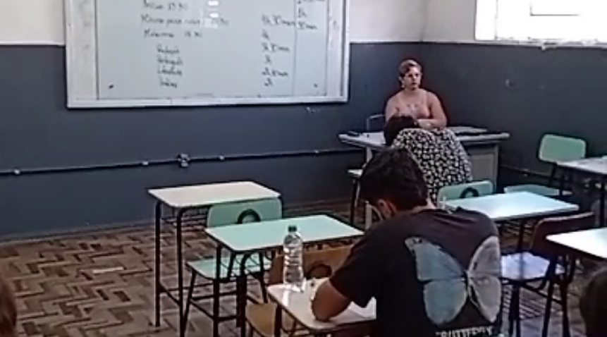 Sábado foi de simulado do Simplifica na escola Bidart