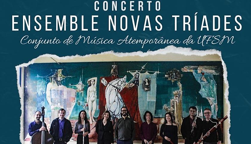 Curso de Música da Unipampa promove o Concerto Ensemble Novas Tríades