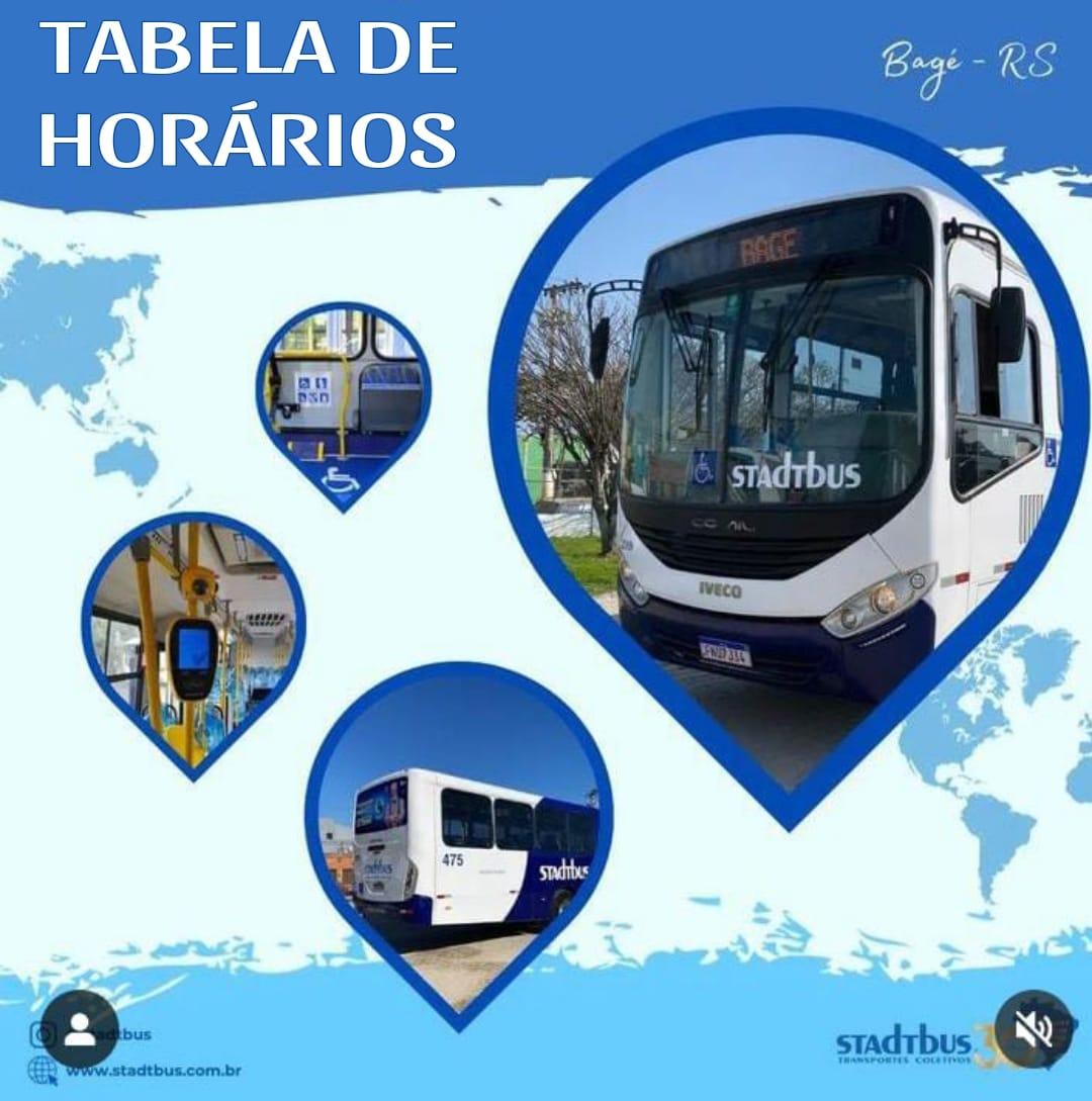 Stadtbus divulga novas tabelas de horários