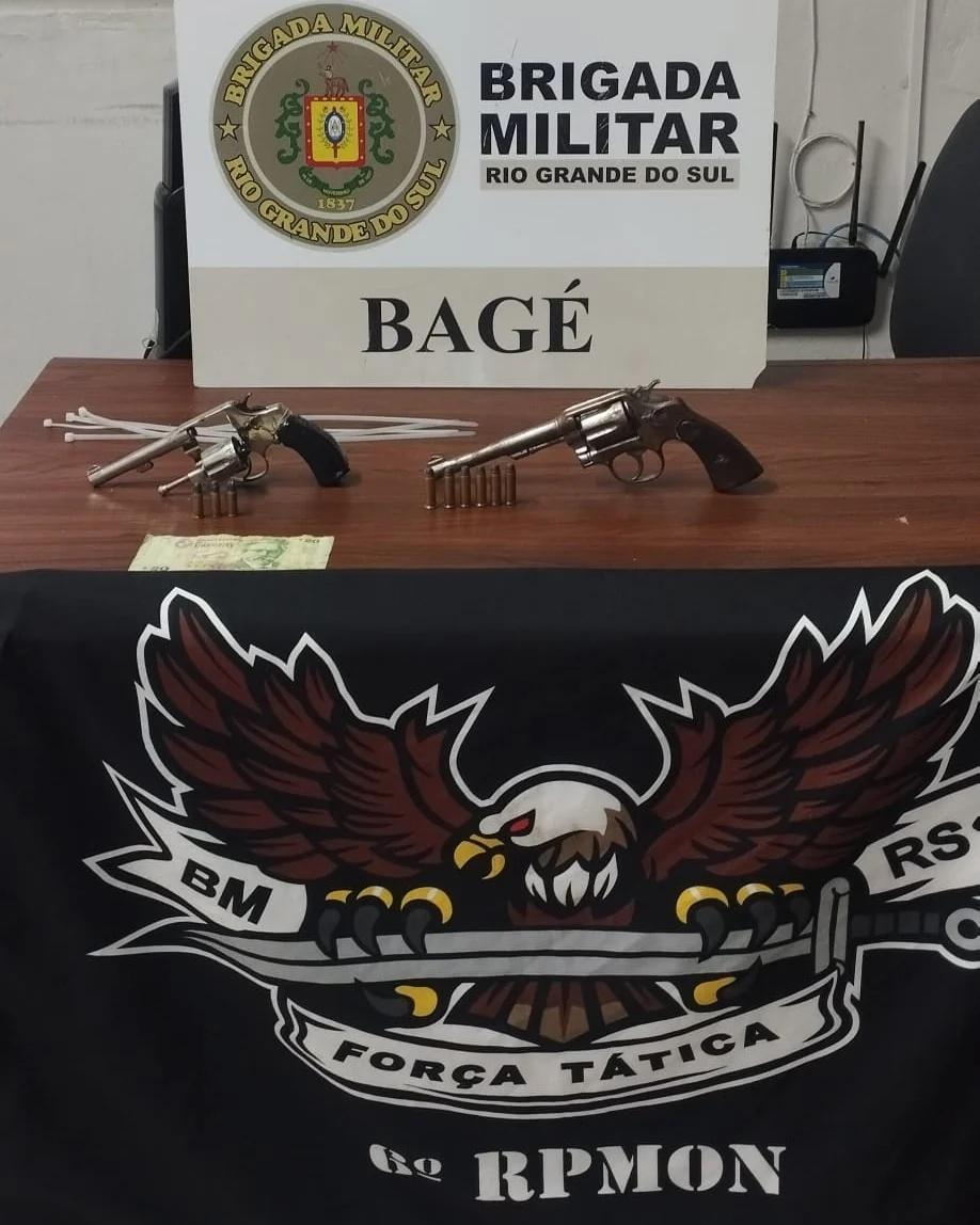 Força Tática frustra planos de assalto em Bagé