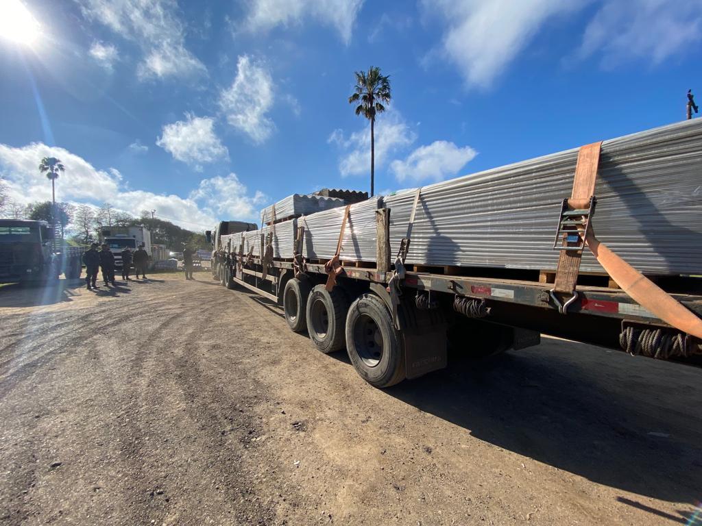 Município pede mais 50 mil telhas para o Governo Federal