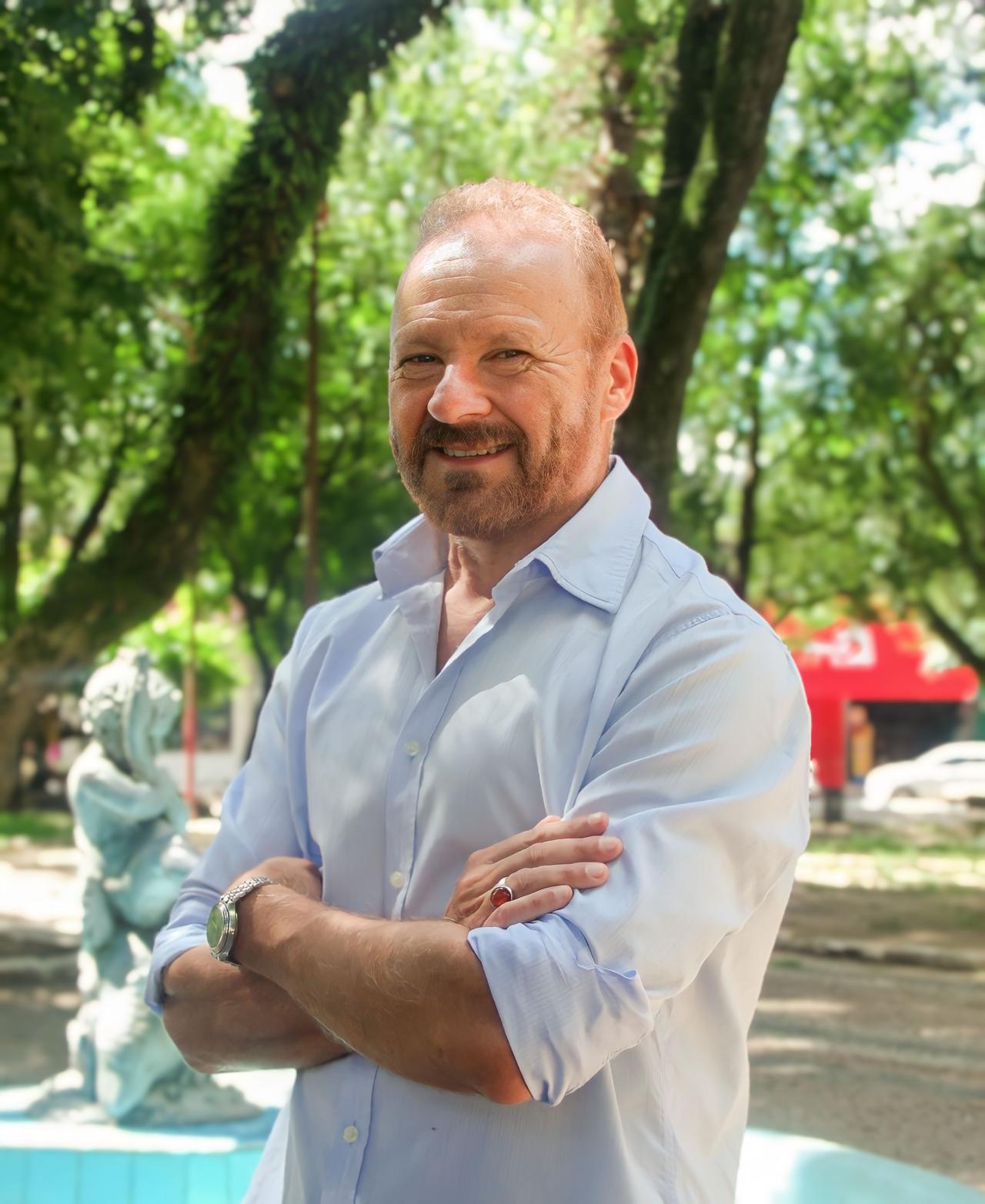 Luís Eduardo Benites (PDT), é pré-candidato à prefeitura municipal de Bagé. 