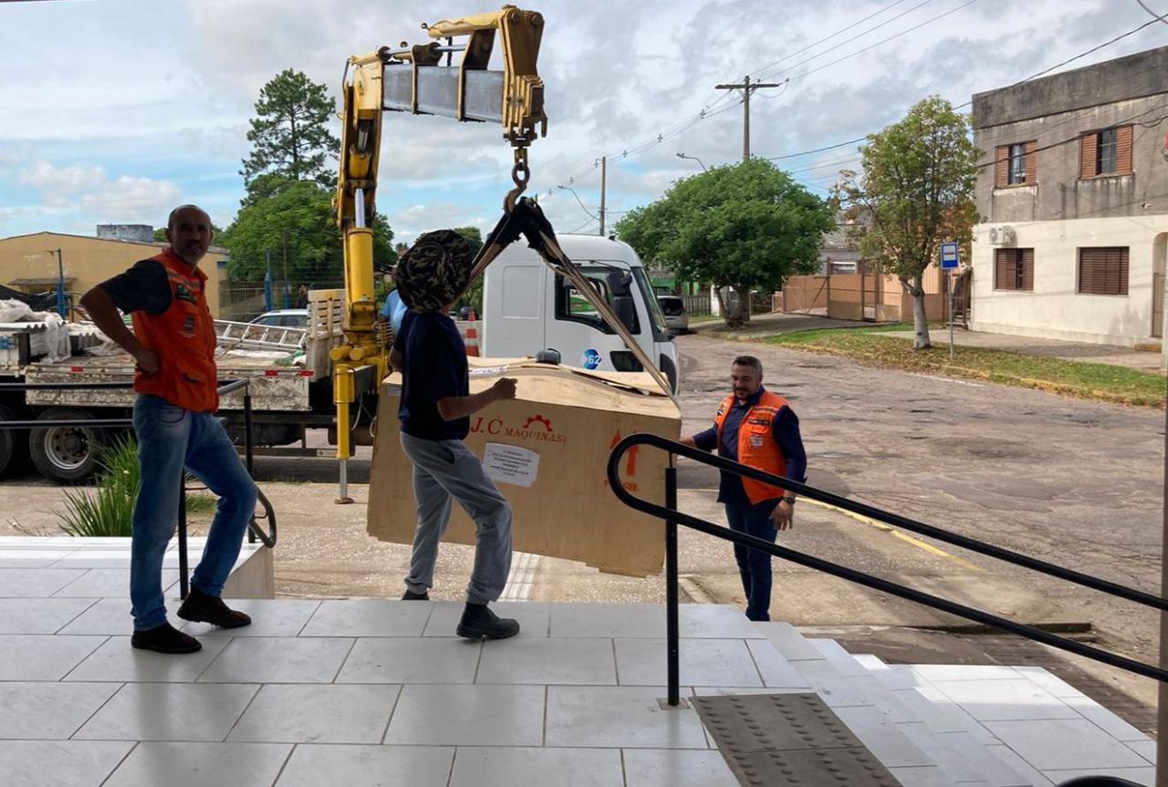 Oficina Ortopédica recebe forno infravermelho