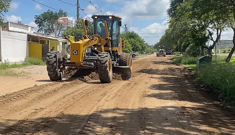Seinfra realiza ações do Meu Bairro Melhor no Tiaraju e Damé