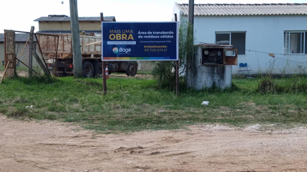 Município contrata empresa para implantação de área de transbordo de resíduos sólidos