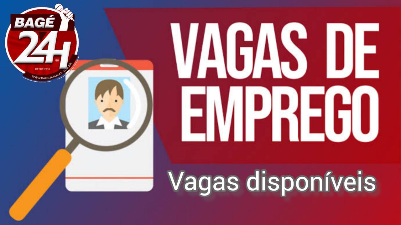 Vagas de emprego disponíveis na agência do FGTAS/SINE
