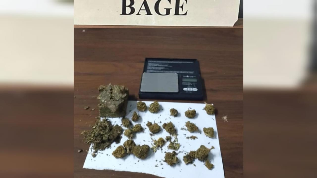 Indivíduo é preso por tráfico de drogas no centro de Bagé