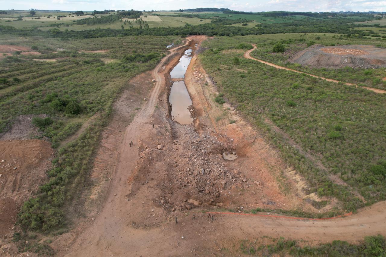 Obra da barragem terá nova detonação de rochas