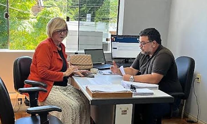 Sônia Leite vai em busca da retomada das obras da sede do IGP em Bagé