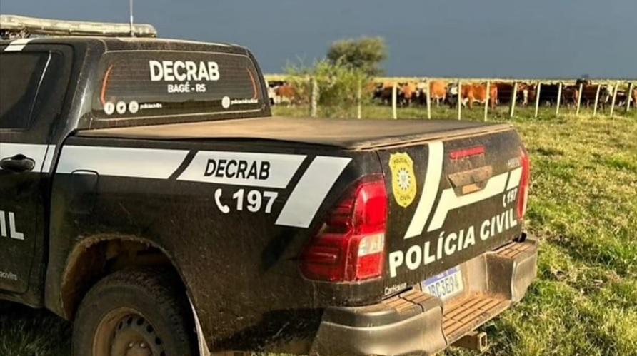 Polícia Civil apreende 531 animais e também maconha entre Lavras do Sul e Dom Pedrito