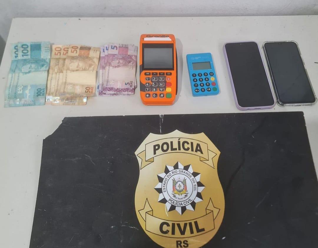 Polícia Civil prende casal acusado de aplicar golpes em Bagé