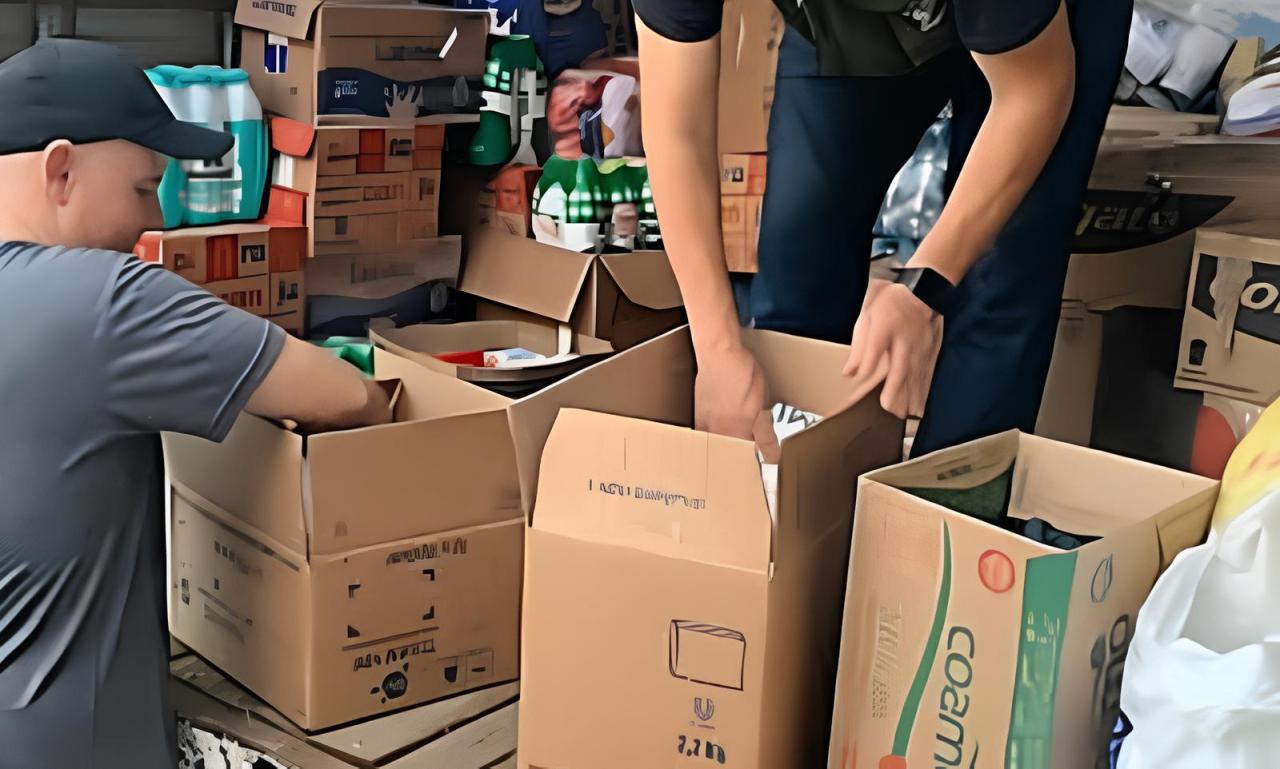 Bageenses doam quase 50 toneladas para vítimas da enchente