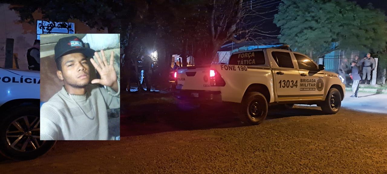 Homem de 20 anos de idade é morto a tiros em Bagé